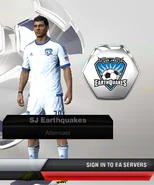 SJ Earthquakes Alternate kit in FIFA 13