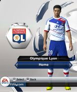 Lyon Home kit in FIFA 13