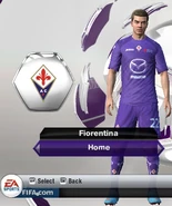 Fiorentina Home kit in FIFA 13