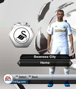 Swansea City A.F.C., FIFA Football Gaming wiki