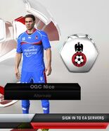 OGC Nice Alternate kit in FIFA 13