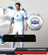 Caen Away kit in FIFA 13