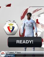 CA Osasuna Away kit in FIFA 13