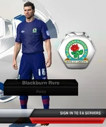 Blackburn Rvrs Away kit in FIFA 13