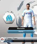 Marseille Home kit in FIFA 13
