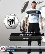 Angers SCO Home kit in FIFA 13