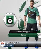 Cercle Brugge Home kit in FIFA 13