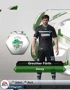 Greuther Furth Away kit in FIFA 13