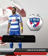 FC Dallas Away kit in FIFA 13