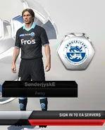SonderjyskE Away kit in FIFA 13