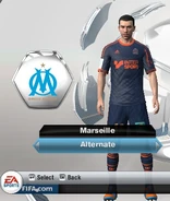 Marseille Alternate kit in FIFA 13