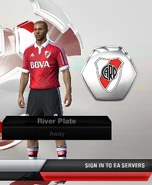 River Plate Away kit in FIFA 13