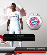 Bayern Munich Away kit in FIFA 13