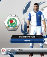 Blackburn Rvrs Home kit in FIFA 13