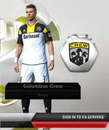 Columbus Crew Away kit in FIFA 13
