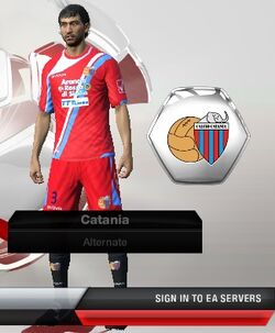 Catania F.C., FIFA Football Gaming wiki