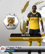 Hull City Home kit in FIFA 13