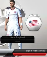 New England Away kit in FIFA 13