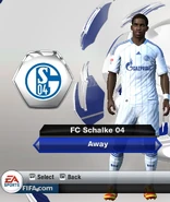 Schalke 04 Away kit in FIFA 13