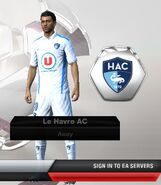 Le Havre Away kit in FIFA 13