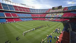 Camp Nou during matches