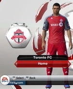 Toronto FC Home kit in FIFA 13