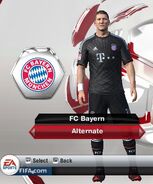 Bayern Munich Alternate kit in FIFA 13