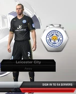 Leicester City Away kit in FIFA 13