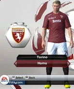 Torino Home kit in FIFA 13