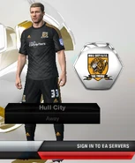 Hull City Home kit in FIFA 13