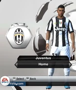 Juventus Home kit in FIFA 13