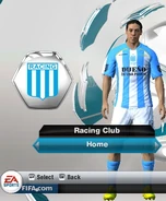 Racing Club Home kit in FIFA 13