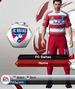 FC Dallas Home kit in FIFA 13