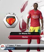 Le Mans Home kit in FIFA 13