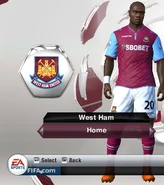 30. west ham home.jpg (50 KB) West Ham Home kit in FIFA 13