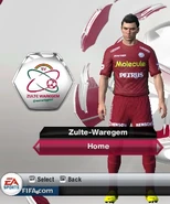 Waregem Home kit in FIFA 13