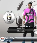 Juventus Alternate kit in FIFA 13