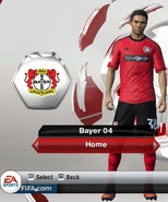 Bayer 04 Home kit in FIFA 13