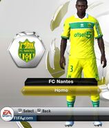 Nantes Home kit in FIFA 13