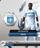 Auxerre Home kit in FIFA 13