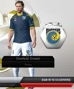 Central Coast Away kit in FIFA 13