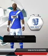 KAA Gent Away kit in FIFA 13