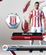 Stoke City Home kit in FIFA 13