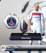 PSG Alternate kit in FIFA 13
