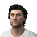 The face of Yuri Zhirkov in FIFA 10