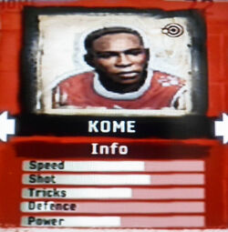 FIFA Street 2 Kome