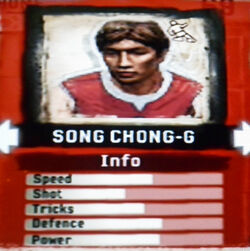 FIFA Street 2 Song Chong-G