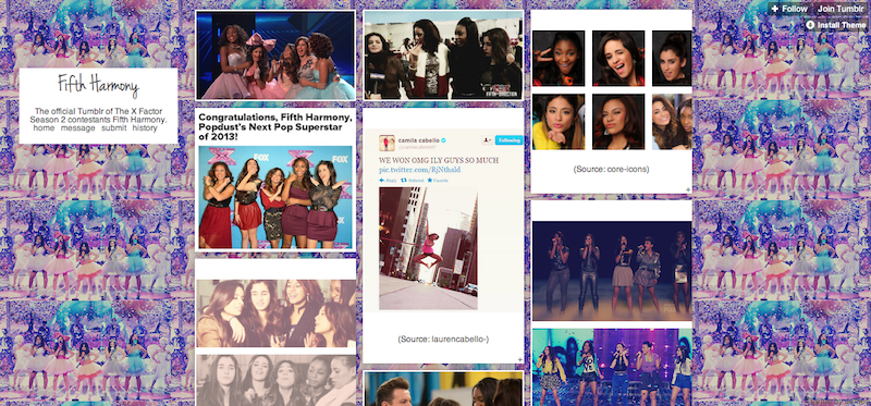 Official Fifth Harmony Tumblr | Fifth Harmony Wiki | Fandom