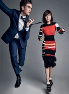 Dakota in Vogue magazine, February 2017.