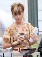 Dakota filming Black Mass.